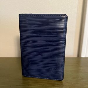 🔷Louis Vuitton Blue Epi Wallet🔷